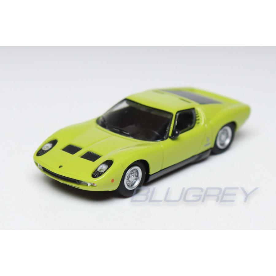 ミニチャンプス 1/87 ランボルギーニ ミウラ 1966 グリーン MINICHAMPS Lamborghini Miura HOスケール ミニカー
