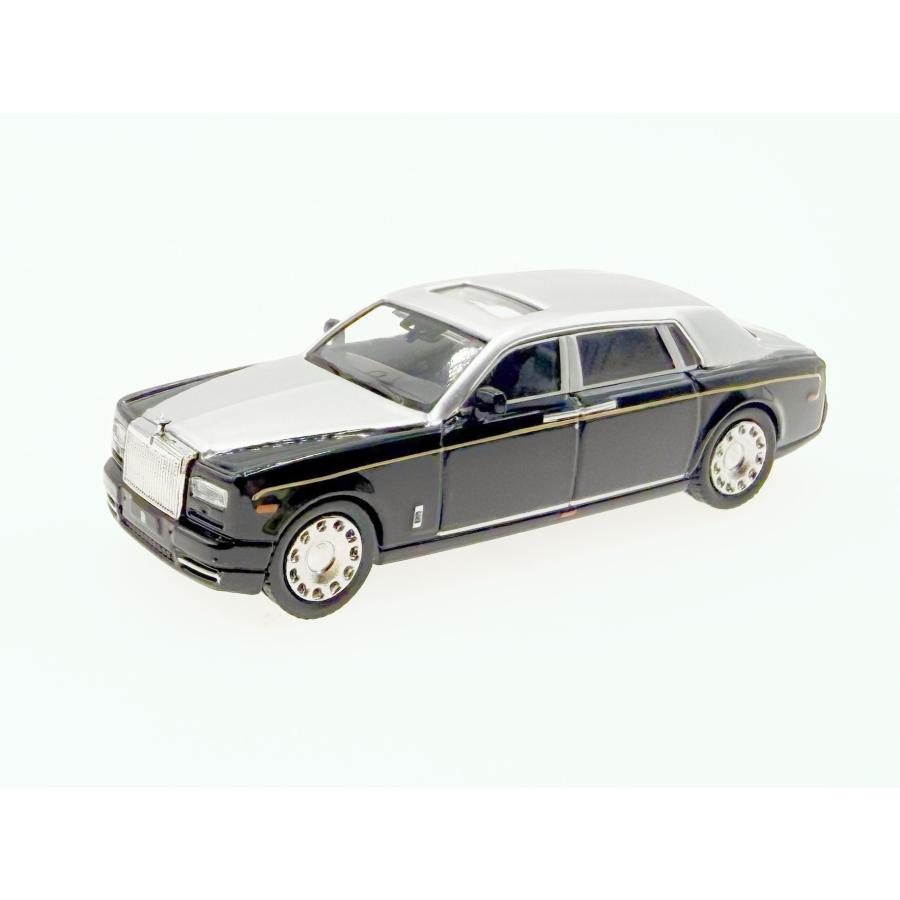 中古品 1/43 ミニチャンプス ロールスロイス ファントム ブラック マイクロシティ Micro City 1/87 ロールスロイス ファントム ブラック
