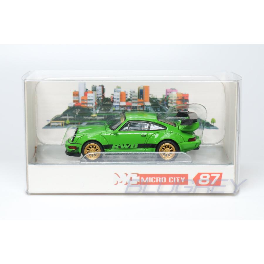マイクロシティ Micro City 1/87 ポルシェ 911 966 RWB ワイドボディ