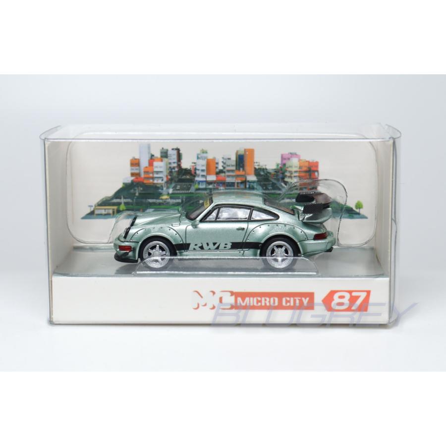 マイクロシティ Micro City 1/87 ポルシェ 911 967 RWB ワイドボディ