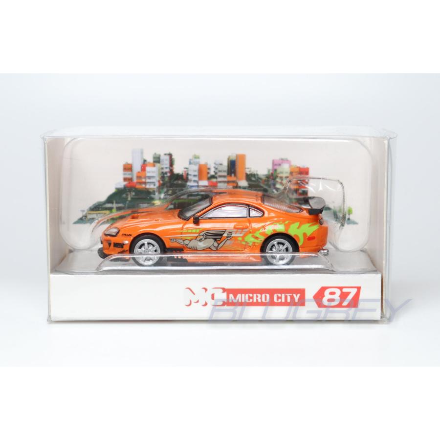 マイクロシティ Micro City 1/87 トヨタ スープラ 80 ワイルドスピード