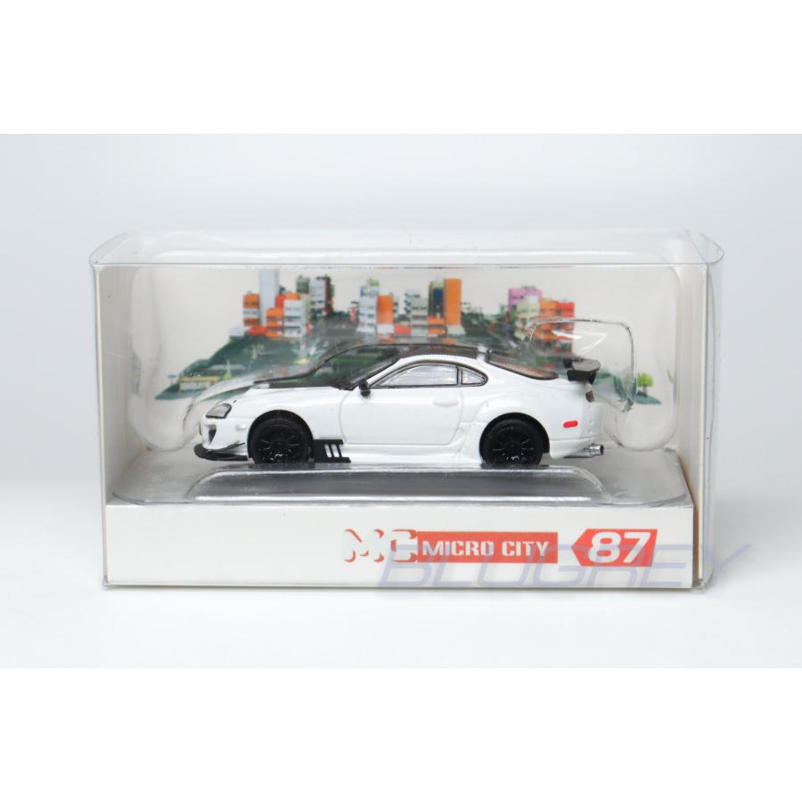 マイクロシティ Micro City 1/87 トヨタ スープラ 80 ホワイト TOYOTA