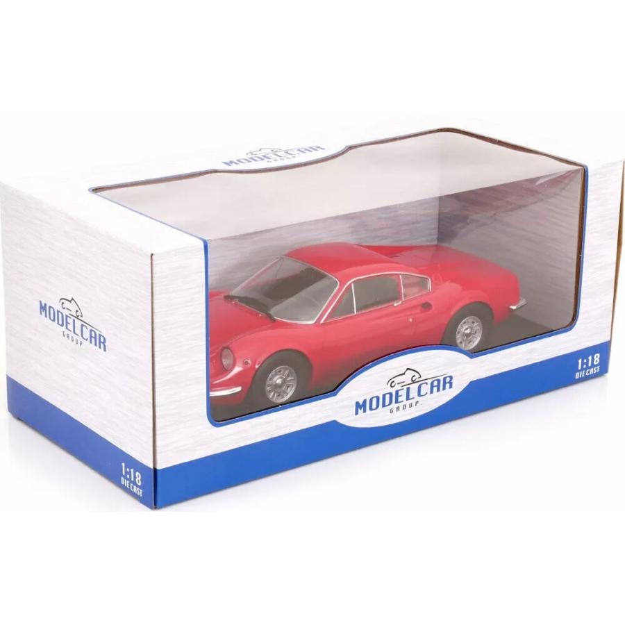 MCG MCG 1/18 フェラーリ ディーノ 246 GT 1969 レッド Ferrari Dino