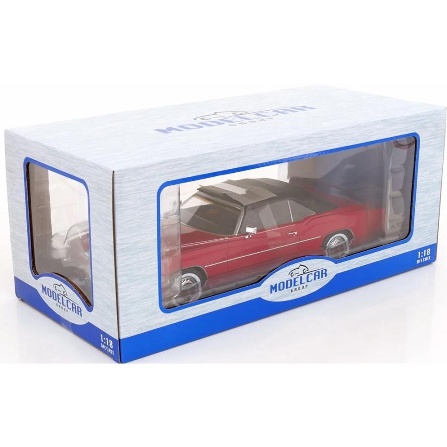 MCG MCG 1/18 キャデラック エルドラド コンバーチブル 1976 レッド