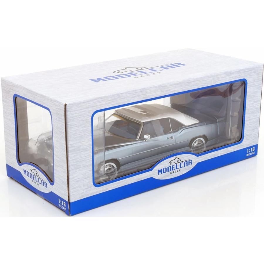 MCG MCG 1/18 キャデラック エルドラド コンバーチブル 1976 ブルー
