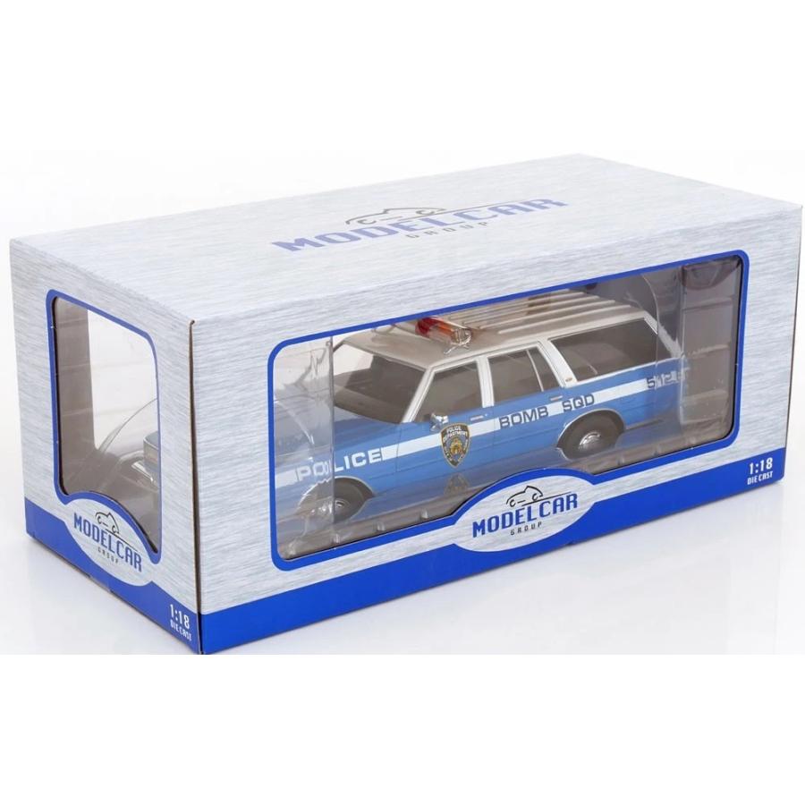 MCG MCG 1/18 シボレー カプリス ワゴン 1985 NYPD 爆弾処理班