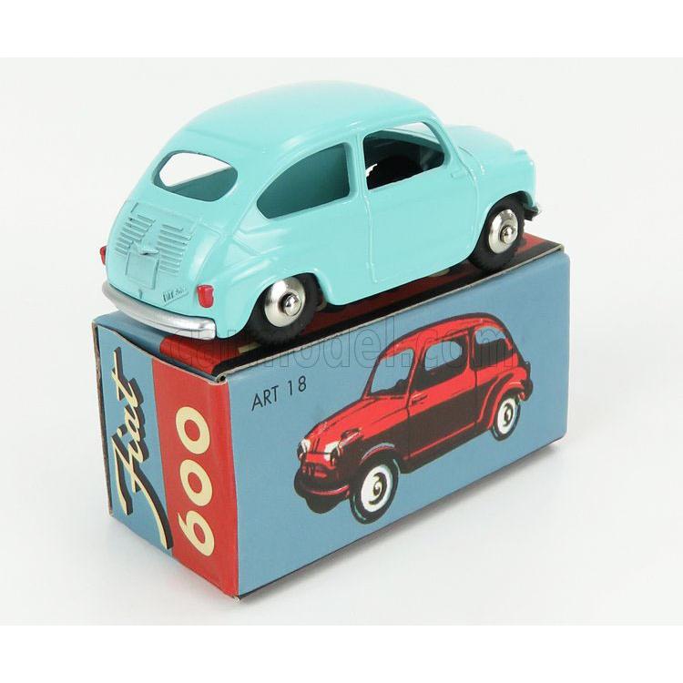 マーキュリー 1/48 フィアット 600 ベルリーナ 1955 ブルー FIAT