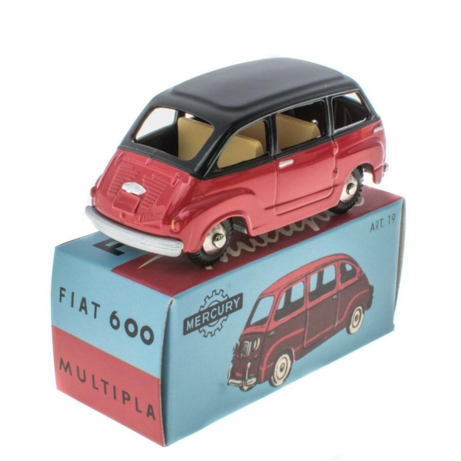 マーキュリー 1/48 フィアット ムルティプラ FIAT 600 レッド