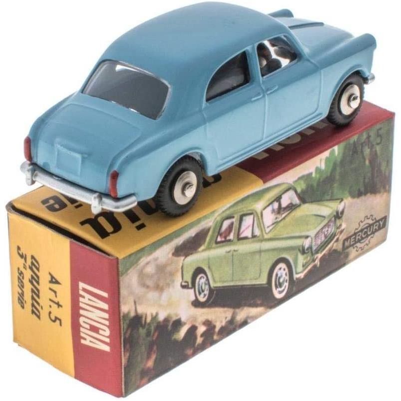 【昭和レトロ】アルプス　ランチア　車　おもちゃ　希少　ジャンク マーキュリー 1/48 ランチア アッピア 3 シリーズ ブルー LANCIA APPIA
