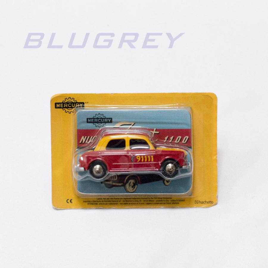 マーキュリー 1/48 ヌオバ フィアット 1100 タクシー NUOVA FIAT TAXI アシェット HACHETTE MERCURY 復刻版 ◇MY1100｜blugrey｜02