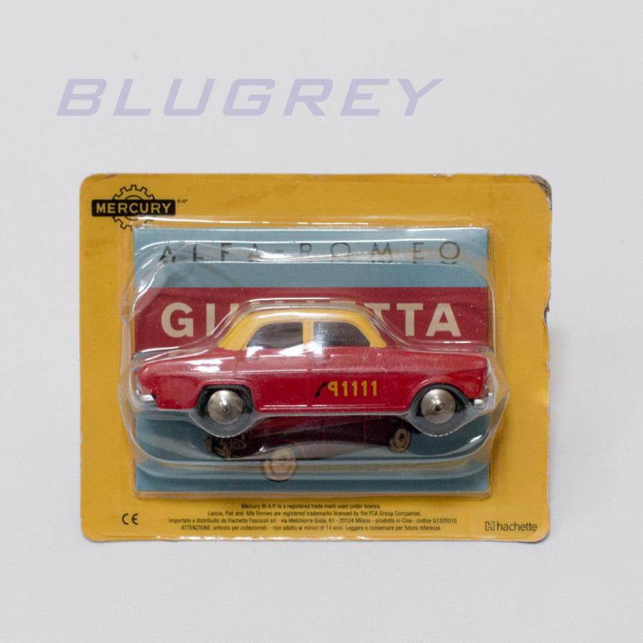 マーキュリー 1/48 アルファロメオ ジュリエッタ タクシー ALFA ROMEO GIULIETTA TAXI アシェット HACHETTE 復刻版 ◇MYar91111｜blugrey｜03