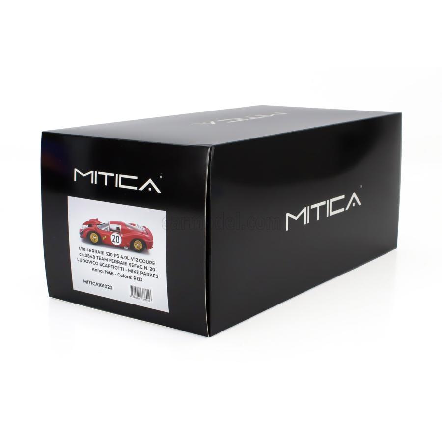 MITICA-R 1/18 フェラーリ 330 P3 クーペ ルマン24H 1966 #20 FERRARI SCARFIOTTI / PARKES レジン_3