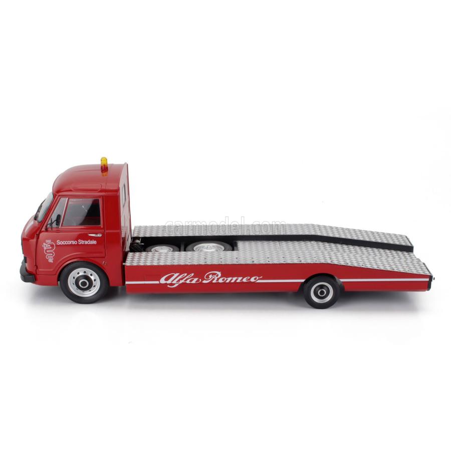 1/18 アルファロメオ A12 F12 カロ アトレッツィ 1977 レッド MITICA 1/18 アルファロメオ A12 (F12) トウトラック 積載車 1977
