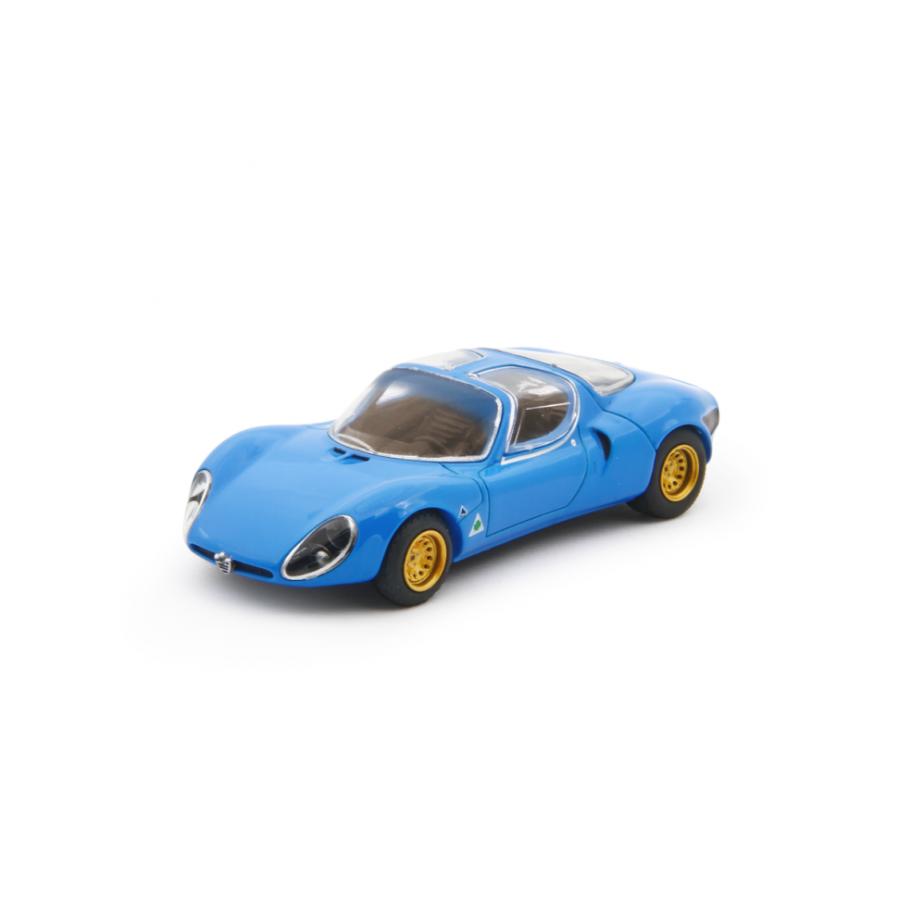 LAUDORACING 1/64 アルファロメオ 33 ストラダーレ 1967 ブルー