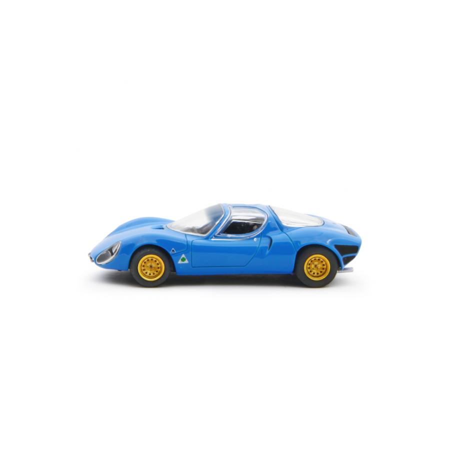 LAUDORACING 1/64 アルファロメオ 33 ストラダーレ 1967 ブルー