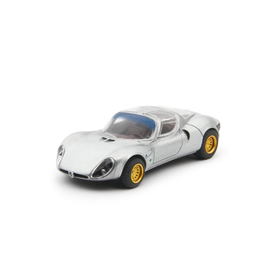 LAUDORACING 1/64 アルファロメオ 33 ストラダーレ 1967 シルバー