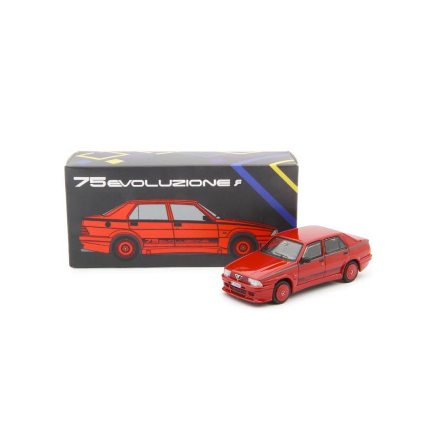 LAUDORACING 1/64 アルファロメオ 75 1.8i ターボ エヴォルツィオーネ