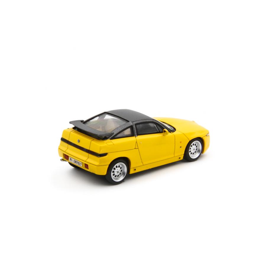 LAUDORACING 1/64 アルファロメオ SZ (ES30) 1989 イエロー Alfa Romeo