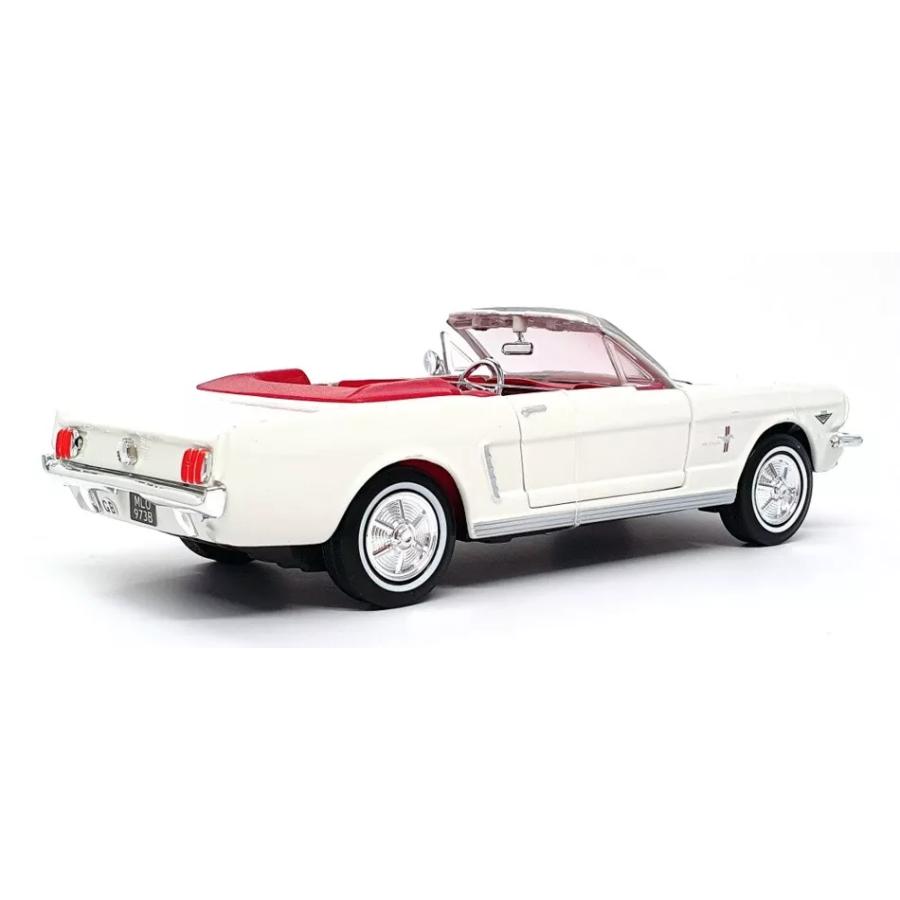 モーターマックス MOTOR MAX 1/24 フォード マスタング 1964 ホワイト