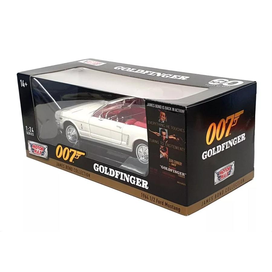 モーターマックス MOTOR MAX 1/24 フォード マスタング 1964 ホワイト