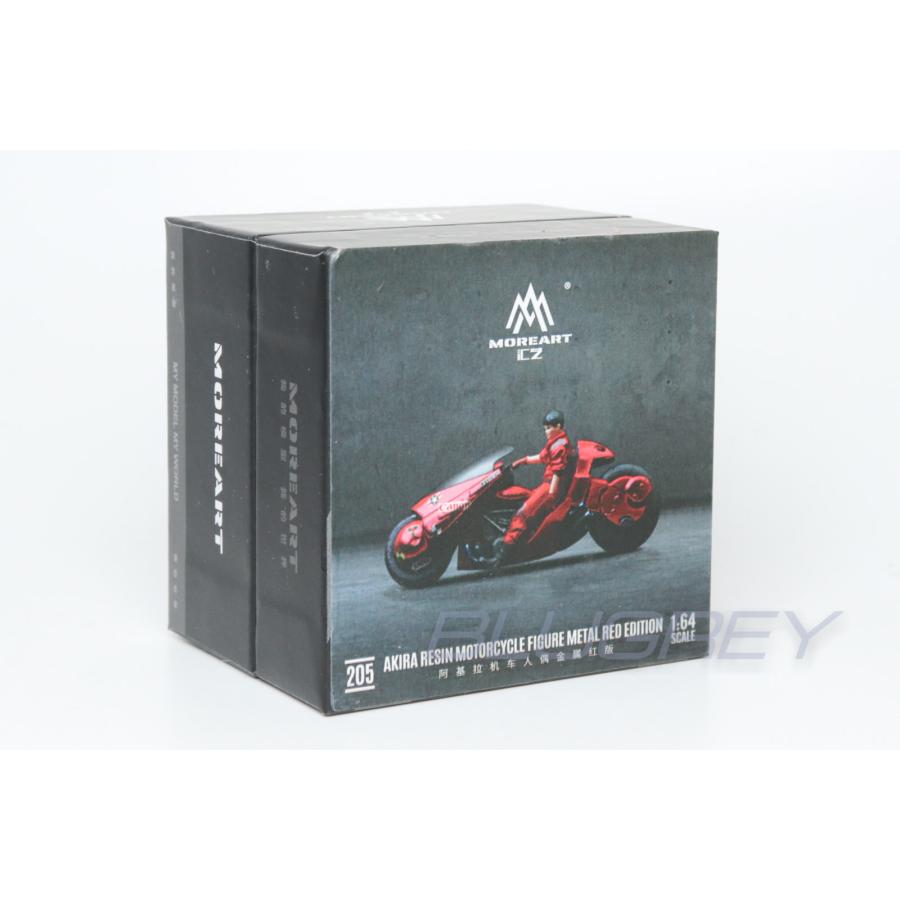 MoreArt 1/64 アキラ バイク & フィギュア Akira Motorcycle Red