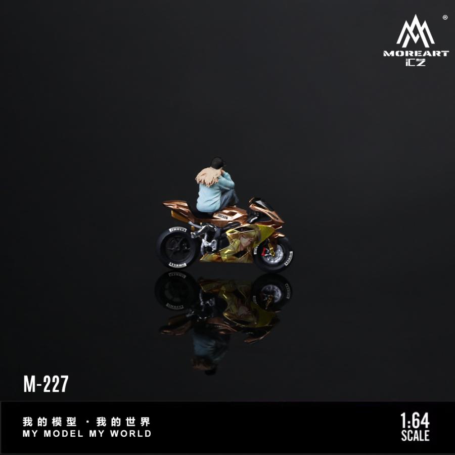 ピグレット　フィギュア　ハート　オブジェ　レア　希少　リアル　ディスプレイ MoreArt 1/64 MV Augusta F4RR & ライダー フィギュア Virgo Livery