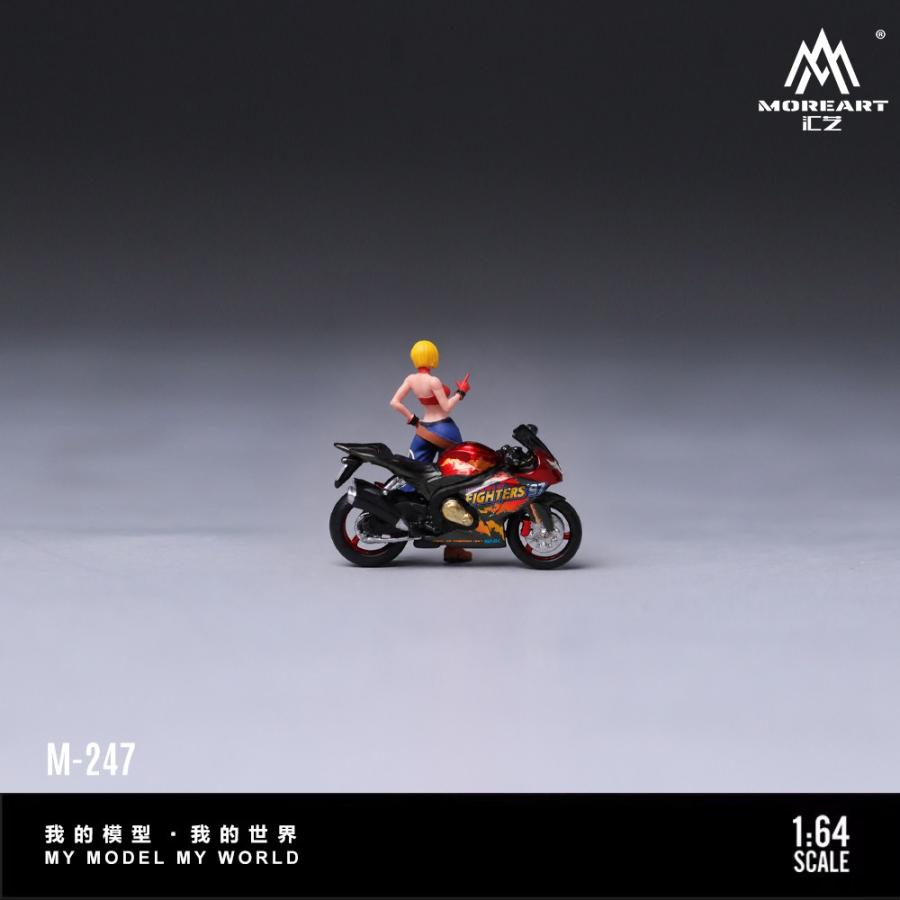 MoreArt 1/64 スズキ GSX-R1000R バイク + フィギュア キングオブ