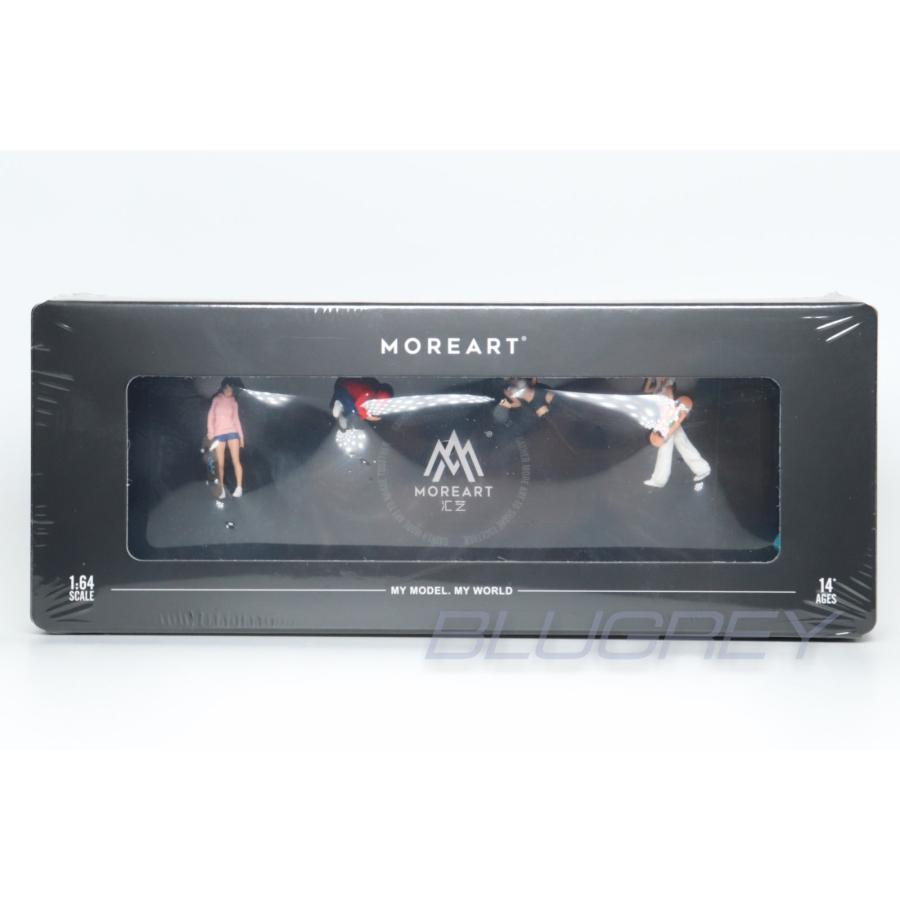 MoreArt 1/64 ストリート トレンディ ガール フィギュア 4体セット