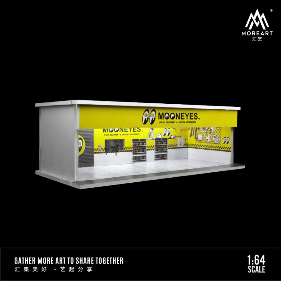 MoreArt 1/64 メンテナンス ワークショップ 組立キット ムーンアイズ