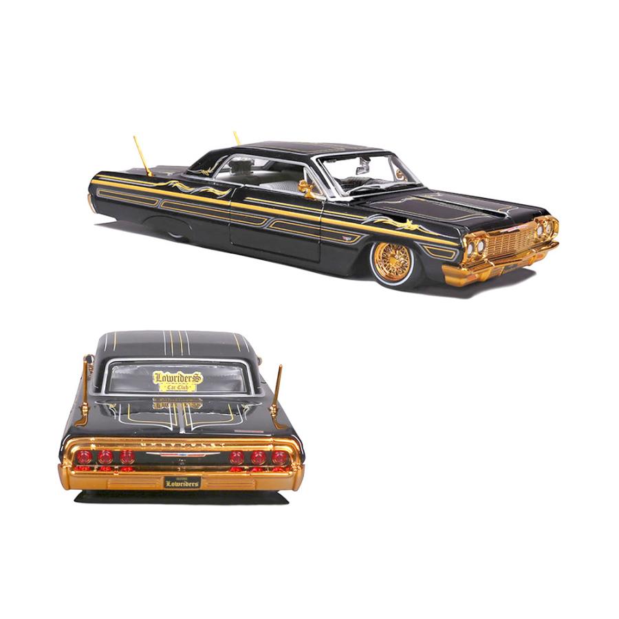 マイスト 1/26 シボレー インパラ SS ローライダー 1964 ブラック Mijo