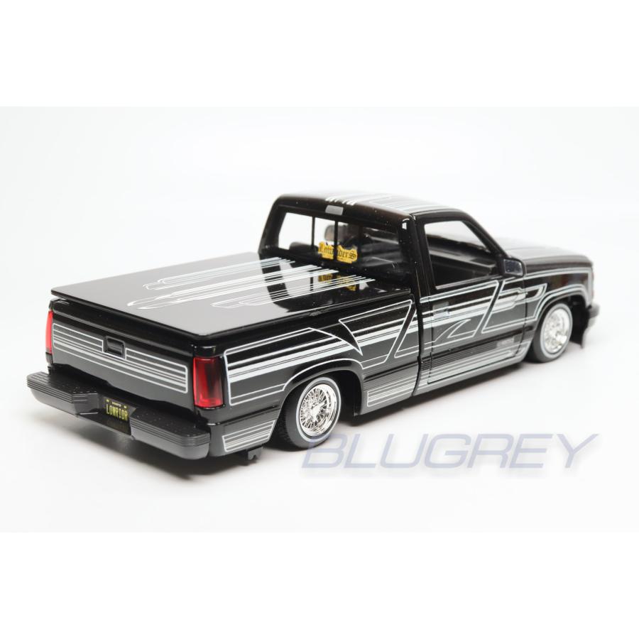 1993 シボレー454 SS ピックアップ - ローライダーズ(ブラック) マイスト 1/24 シボレー 454 SS ピックアップ 1993 ローライダー