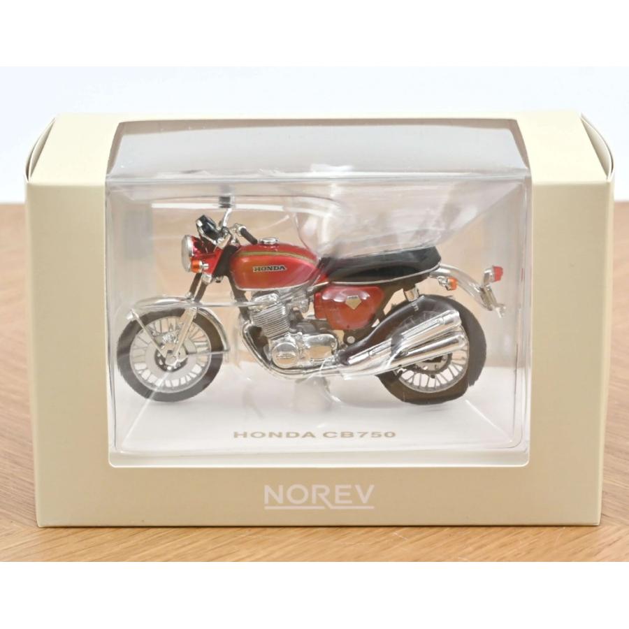 ホンダ CB750 赤色 模型 ノレブ（NOREV） 1/18 ホンダ CB750 1969 レッド バイク モーター