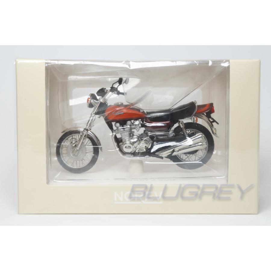 ノレブ 1/18 カワサキ Z900 1973 ブラウン / オレンジ バイク