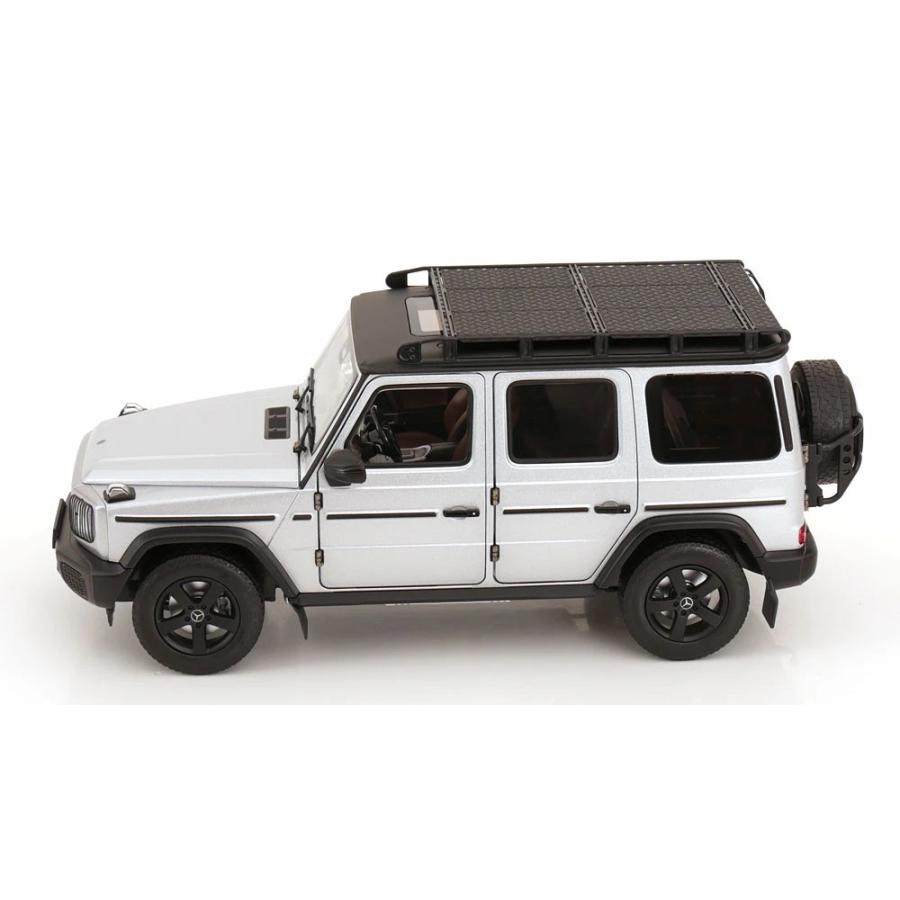 ノレブ 1/18 メルセデスベンツ Gクラス 2024 シルバー NOREV MERCEDES-BENZ Class-G フル開閉の画像