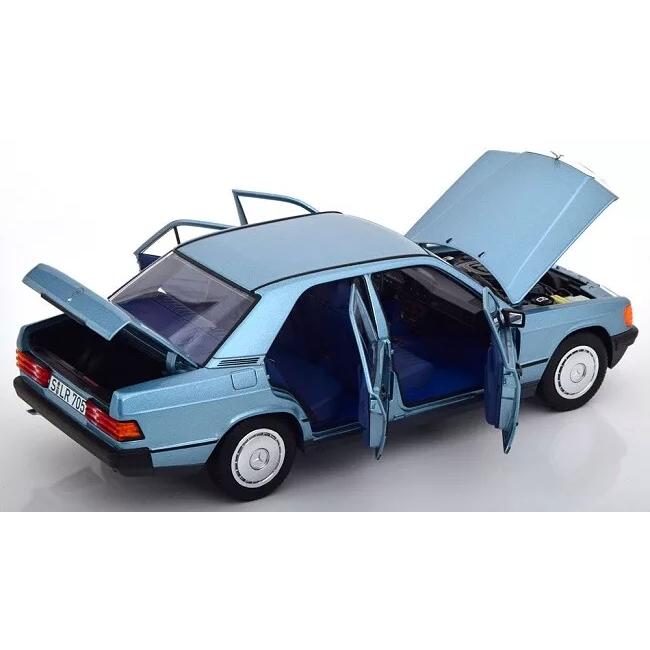 ノレブ 1/18 メルセデスベンツ 190E 1984 ライトブルー フル開閉 ノレブ 1/18 メルセデスベンツ 190E 1984 ライトブルー フル開閉