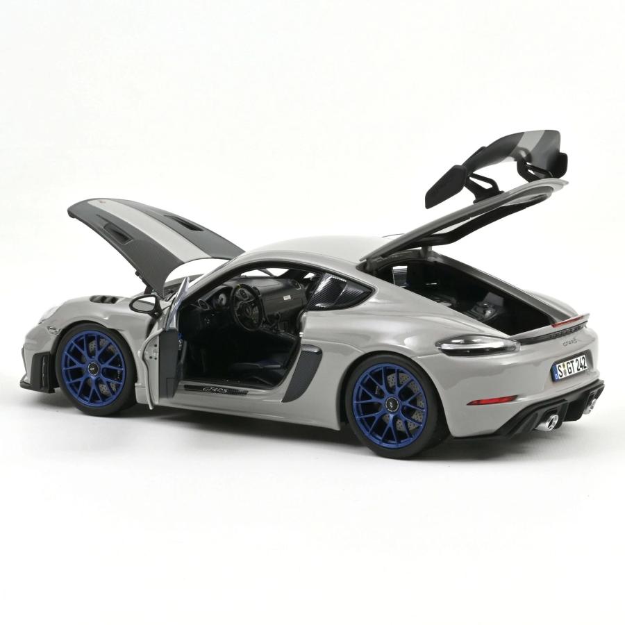 Norev 1/18 2023ポルシェ ケイマン GT4 RSモデルミニカー Norev 2023 Porsche 718 Cayman GT4 RS w/ Weissach Package Chalk w