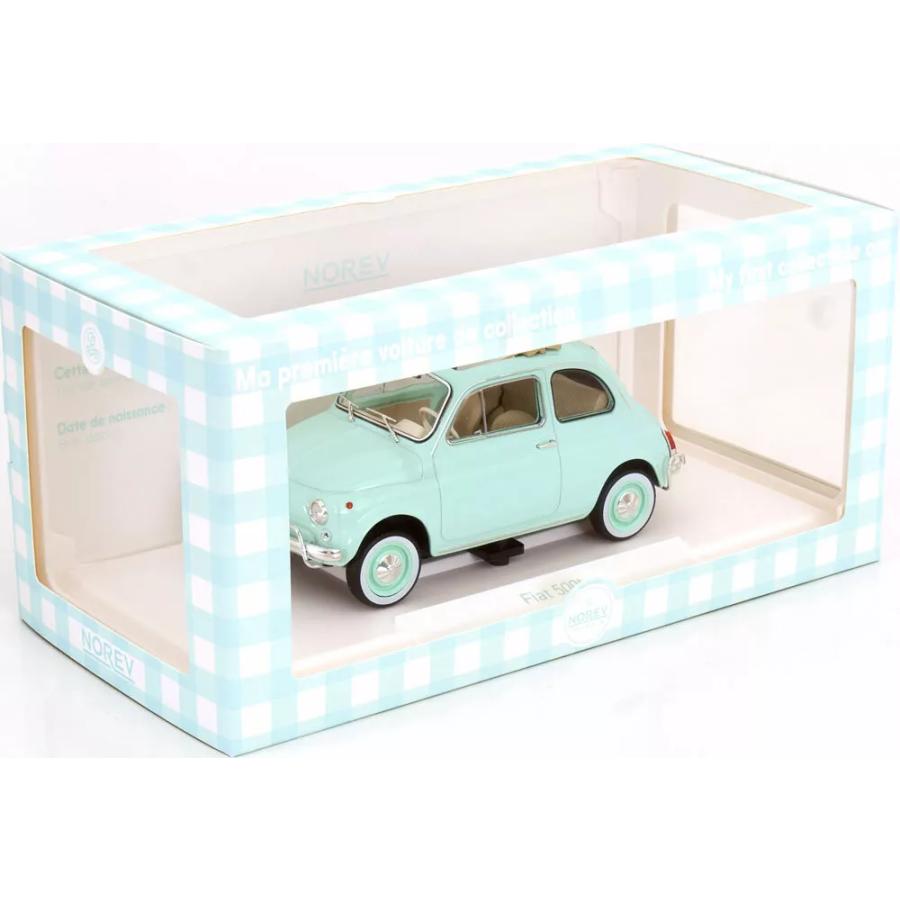 ノレブ（NOREV） 1/18 フィアット 500 L 1968 パステルグリーン