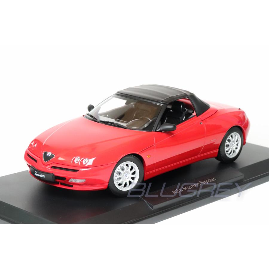 ノレブ（NOREV） 1/18 アルファロメオ スパイダー 1999 レッド ルーフ
