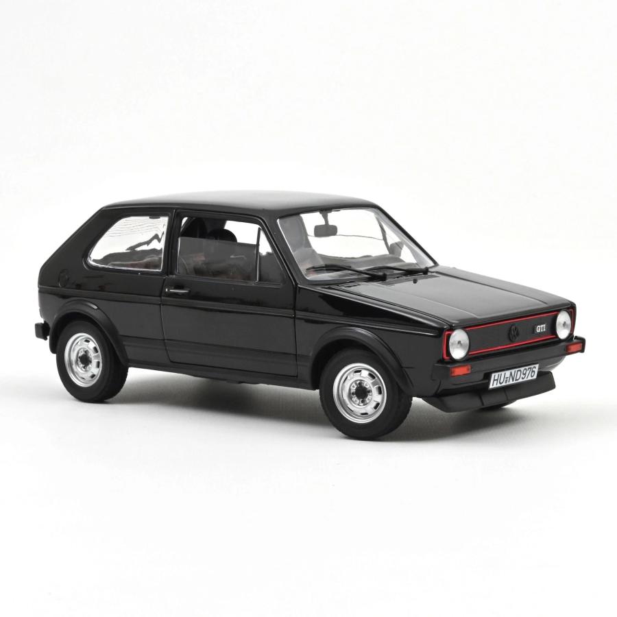 【希少】ノレブ 1/18 フォルクスワーゲン ゴルフ1 GTI 外箱付 ノレブ（NOREV） 1/18 フォルクスワーゲン ゴルフ I GTI 1976 ブラック