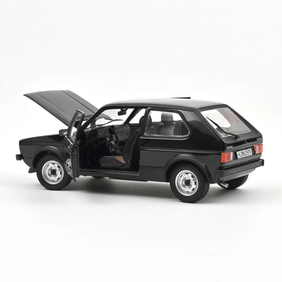 【希少】ノレブ 1/18 フォルクスワーゲン ゴルフ1 GTI 外箱付 ノレブ（NOREV） 1/18 フォルクスワーゲン ゴルフ I GTI 1976 ブラック