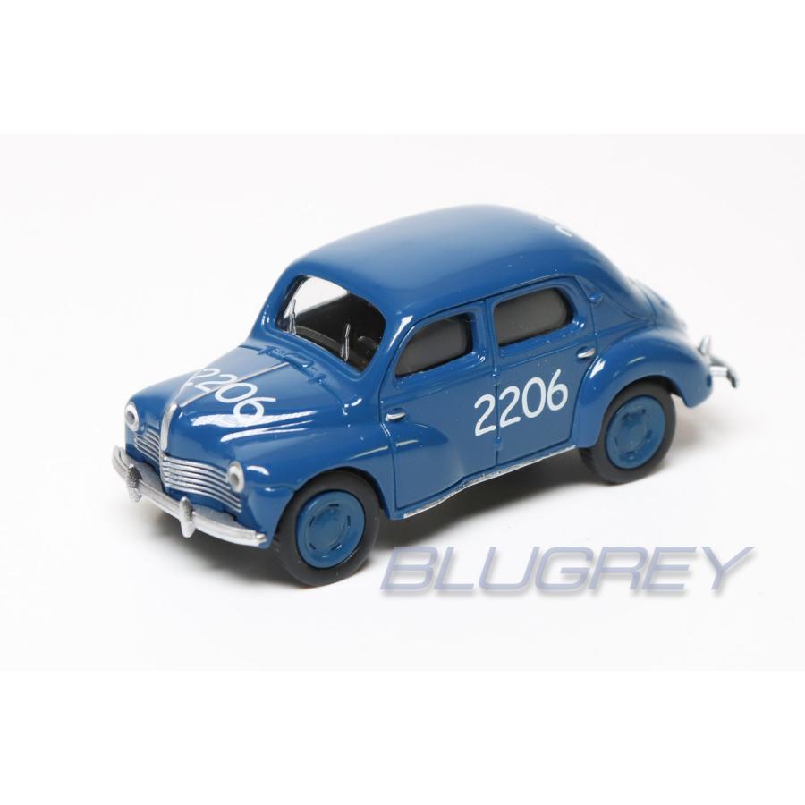 ノレブ（NOREV） 1/54 ルノー 4CV ミッレミリア 1954 ブルー NOREV