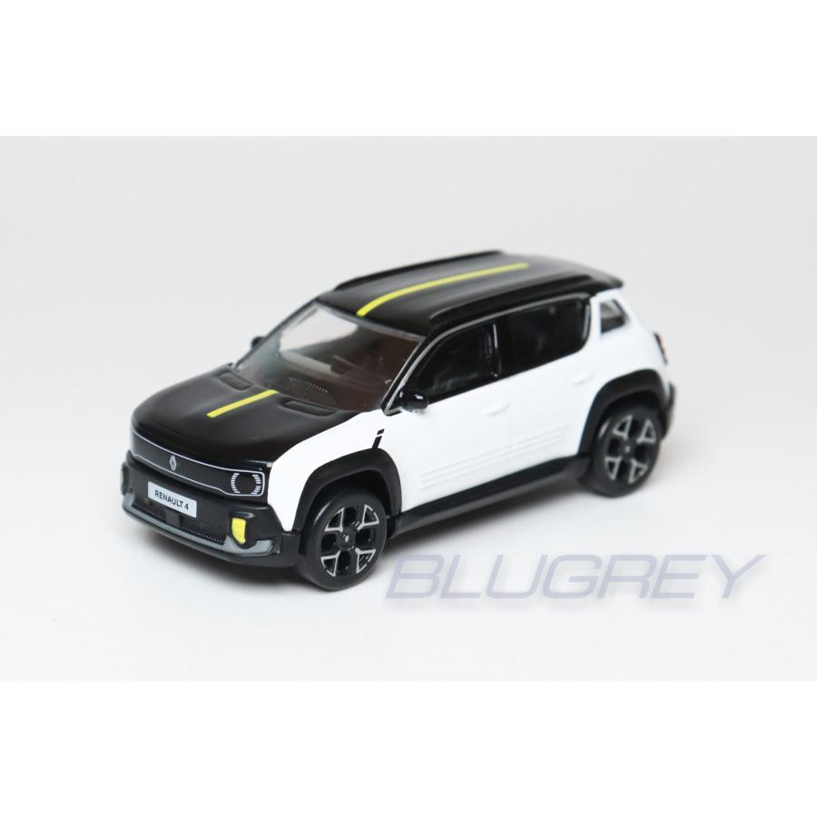 ノレブ 1/64 ルノー 4 キャトル Eテック 2025 ホワイト Norev