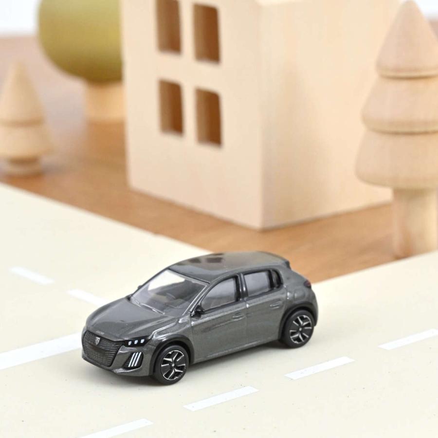 ノレブ（NOREV） 1/64 プジョー 208 2024 セレニウムグレー NOREV