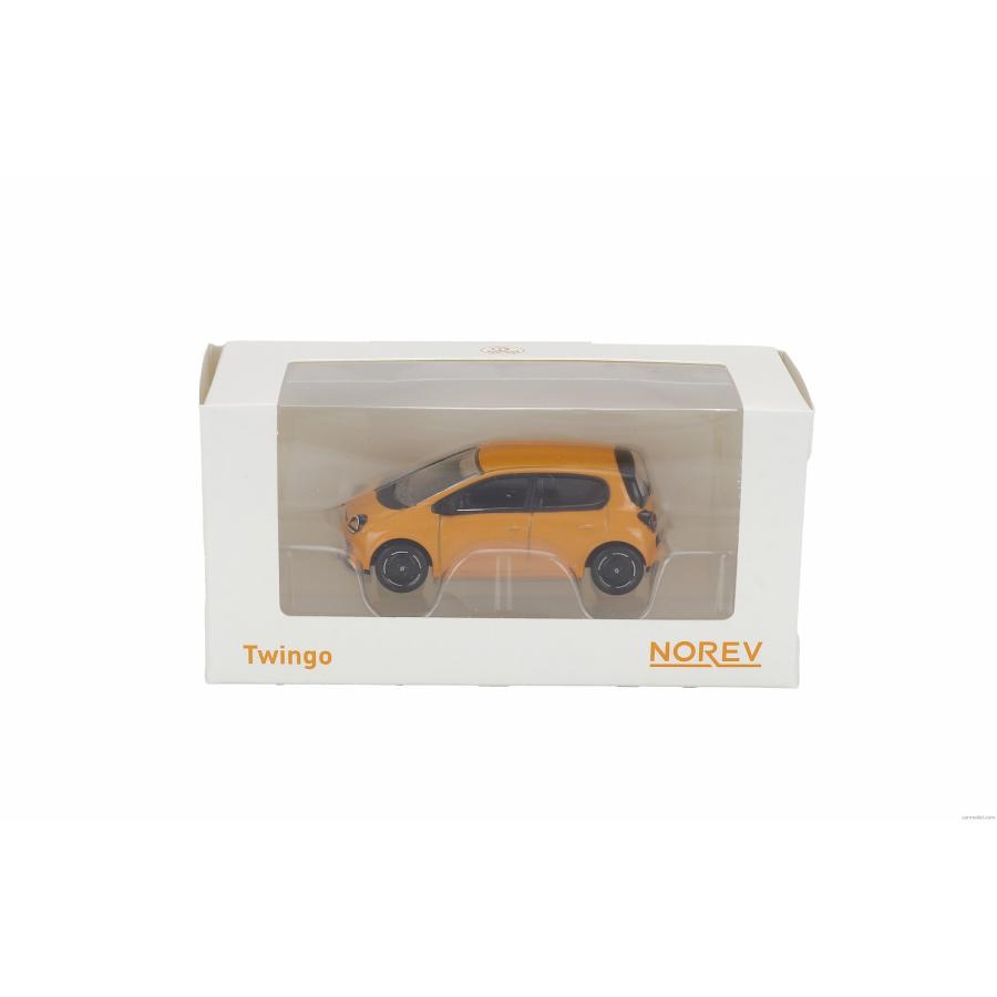 ノレブ（NOREV） 1/64 ルノー トゥインゴ E-Tech 2026 マンゴー