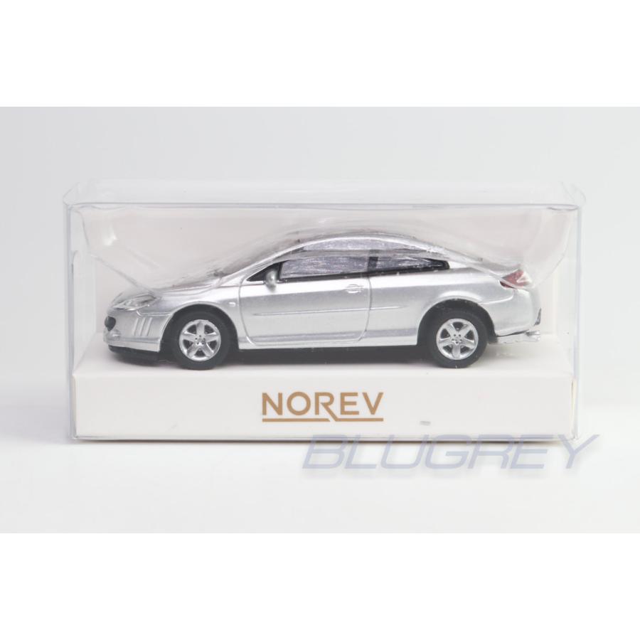 ノレブ（NOREV） 1/87 プジョー 407 クーペ 2006 シルバー NOREV