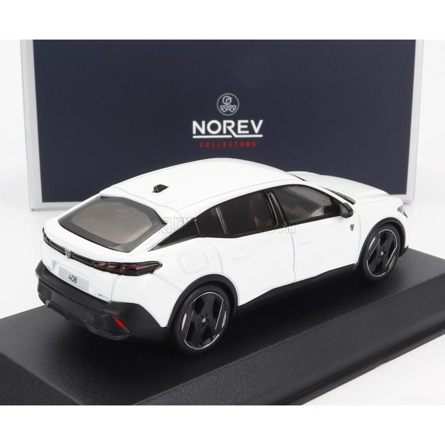 ノレブ 1/43 プジョー 408 GT ハイブリッド 2023 ホワイト NOREV ノレブ 1/43 プジョー 408 GT ハイブリッド 2023 ホワイト NOREV