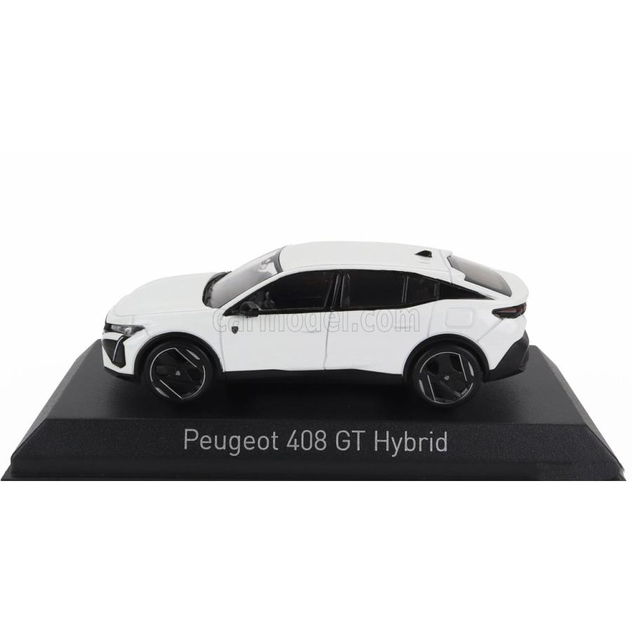 ノレブ 1/43 プジョー 408 GT ハイブリッド 2023 ホワイト NOREV ノレブ 1/43 プジョー 408 GT ハイブリッド 2023 ホワイト NOREV