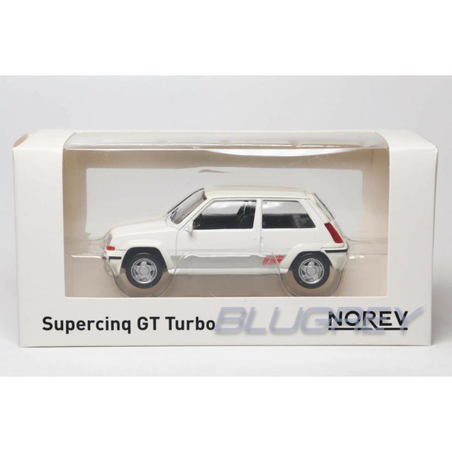 ノレブ（NOREV） 1/43 ルノー スーパーサンク GT ターボ 1988 ホワイト