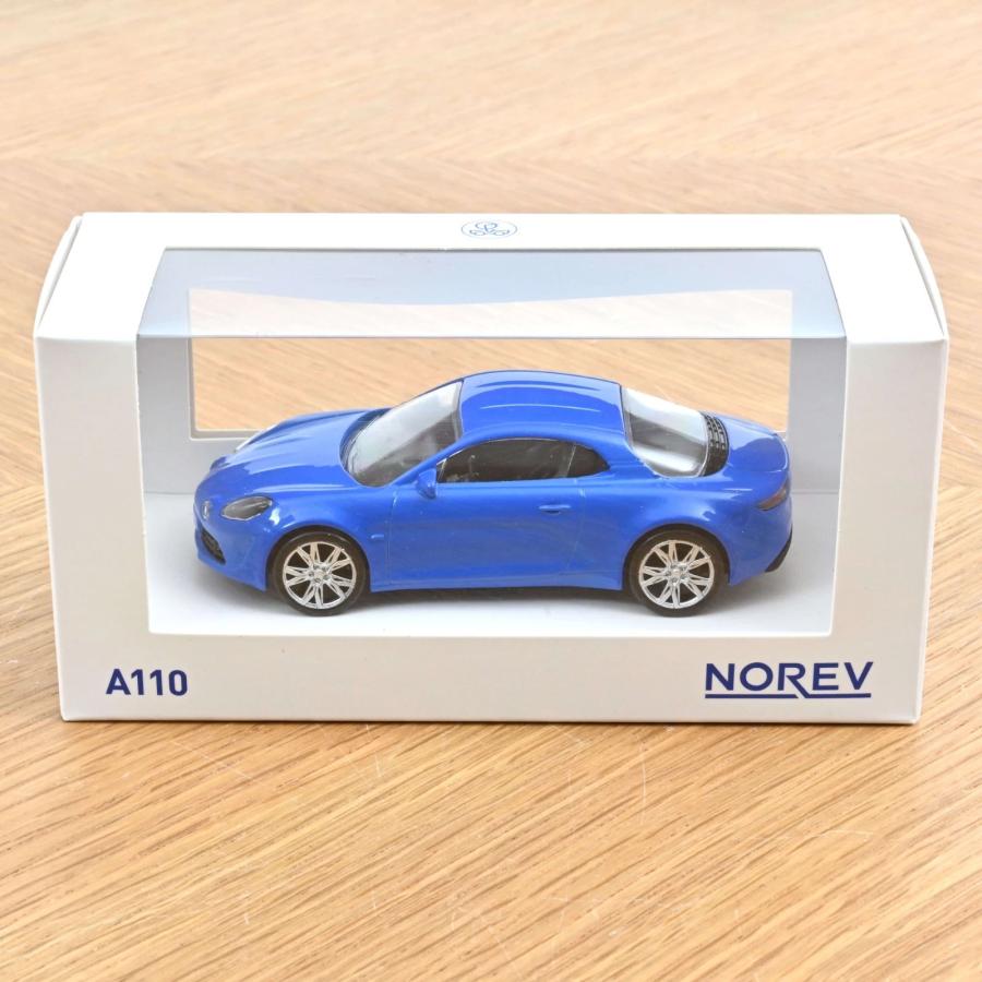 ノレブ（NOREV） 1/43 アルピーヌ A110 2017 ブルー Norev Alpine A110