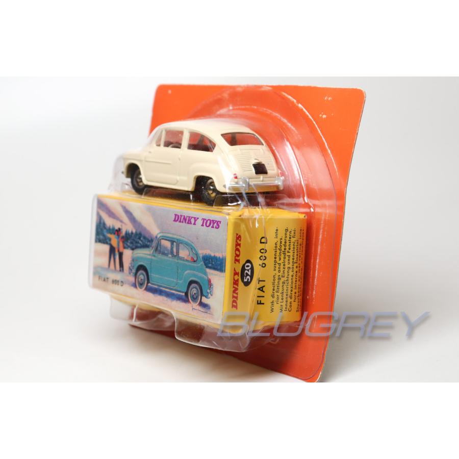 アウトレット【箱潰れ】DINKY TOYS ディンキー 1/43 フィアット 600D